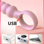 USB Şarjlı 10 Modlu Prostat Masaj Cihazı – Esnek Silikon, Su Geçirmez, Ergonomik Tasarım