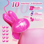 Uzaktan Kumandalı Çift Başlıklı Titreşimli Göğüs Ucu Klips – Şarjlı
