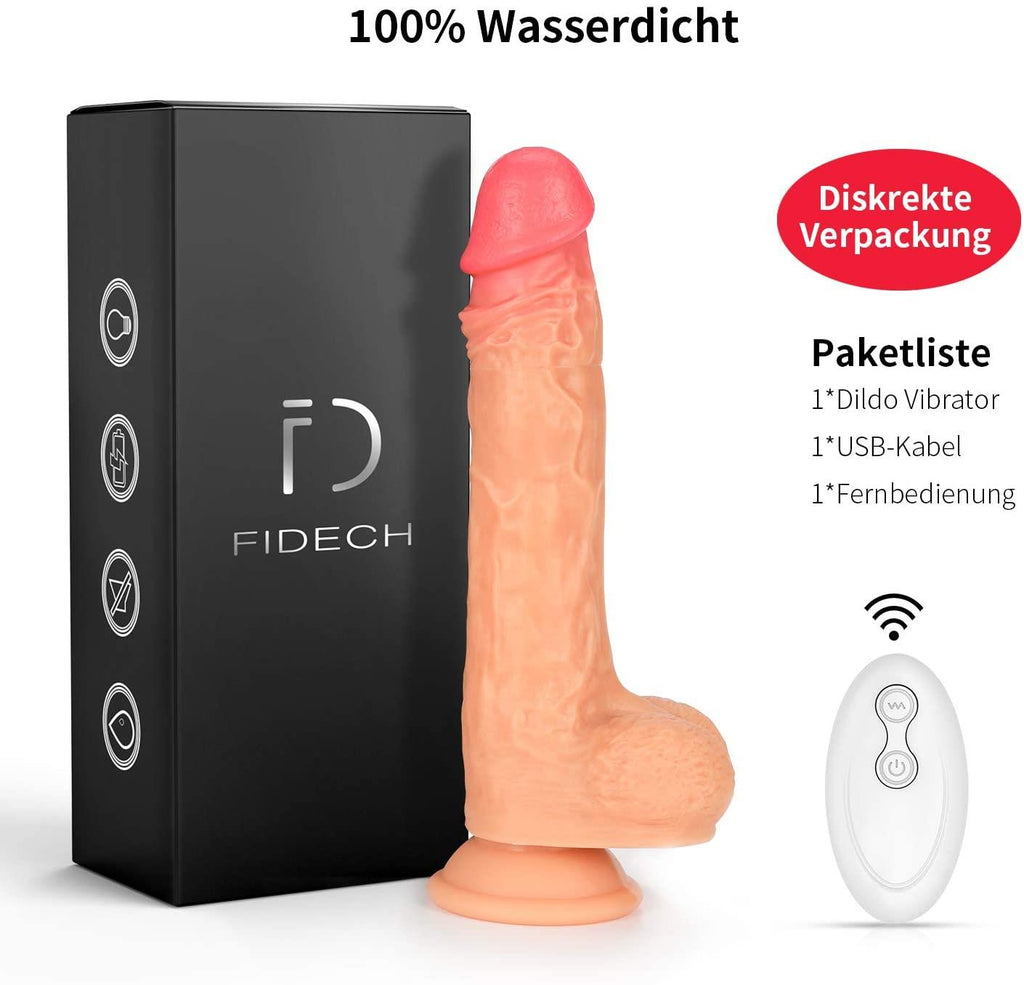 Uzaktan Kumandalı Hareketli Dildo Vibratör