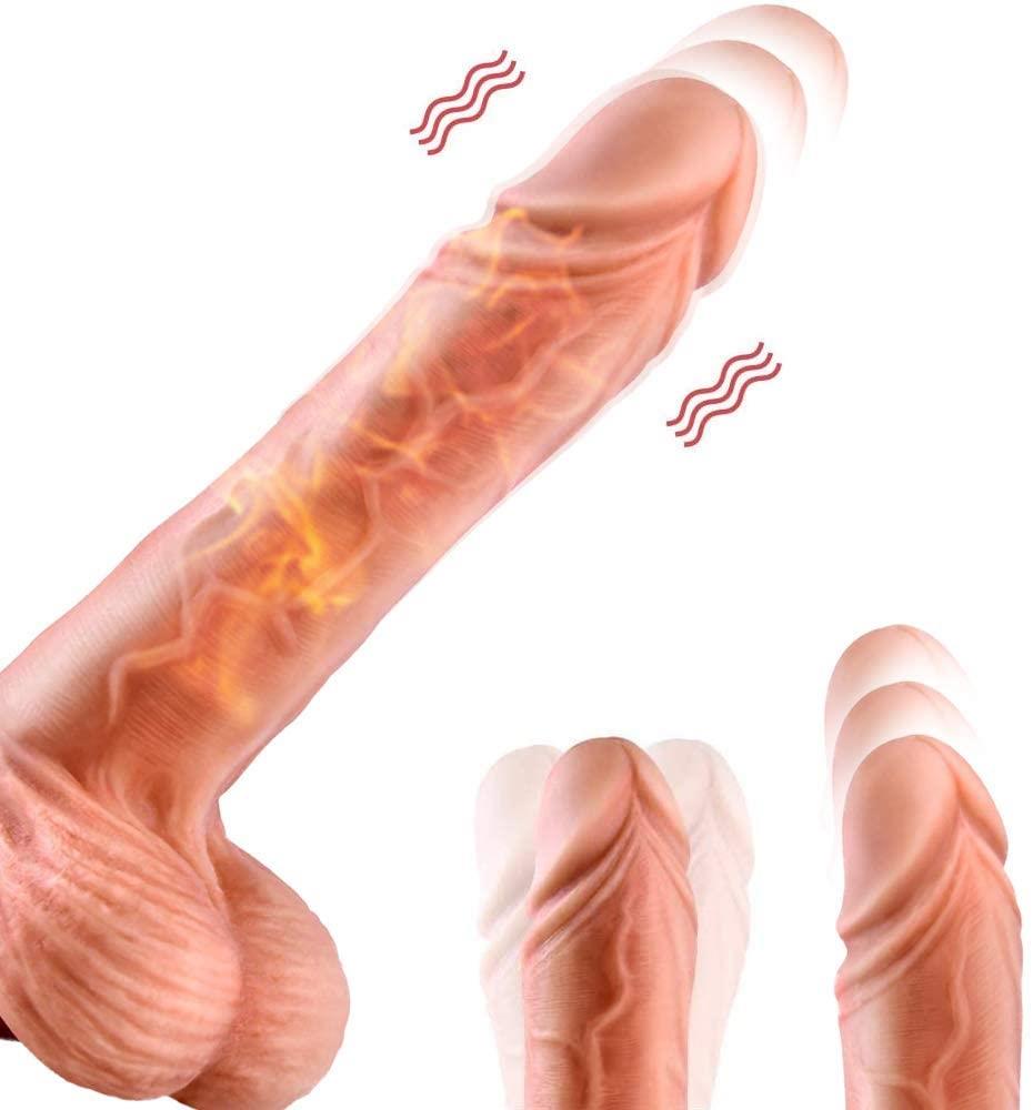 Uzaktan Kumandalı Hareketli Dildo Vibratör