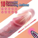 Uzaktan Kumandalı Hareketli Gerçekçi Dildo