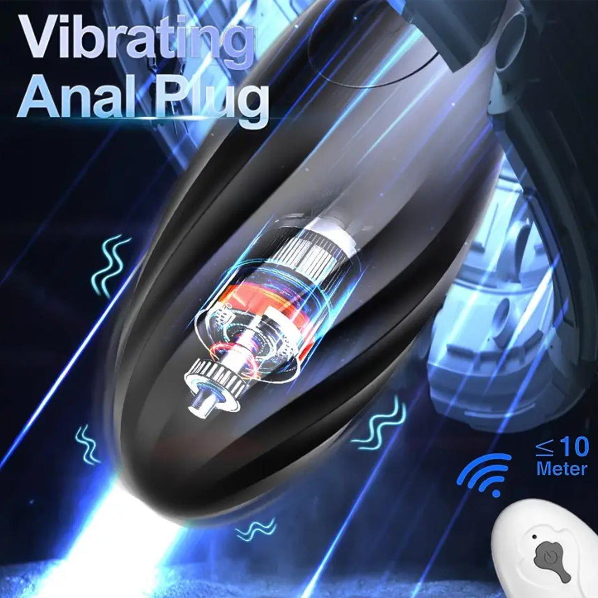 Uzaktan Kumandalı Modern Vibrator