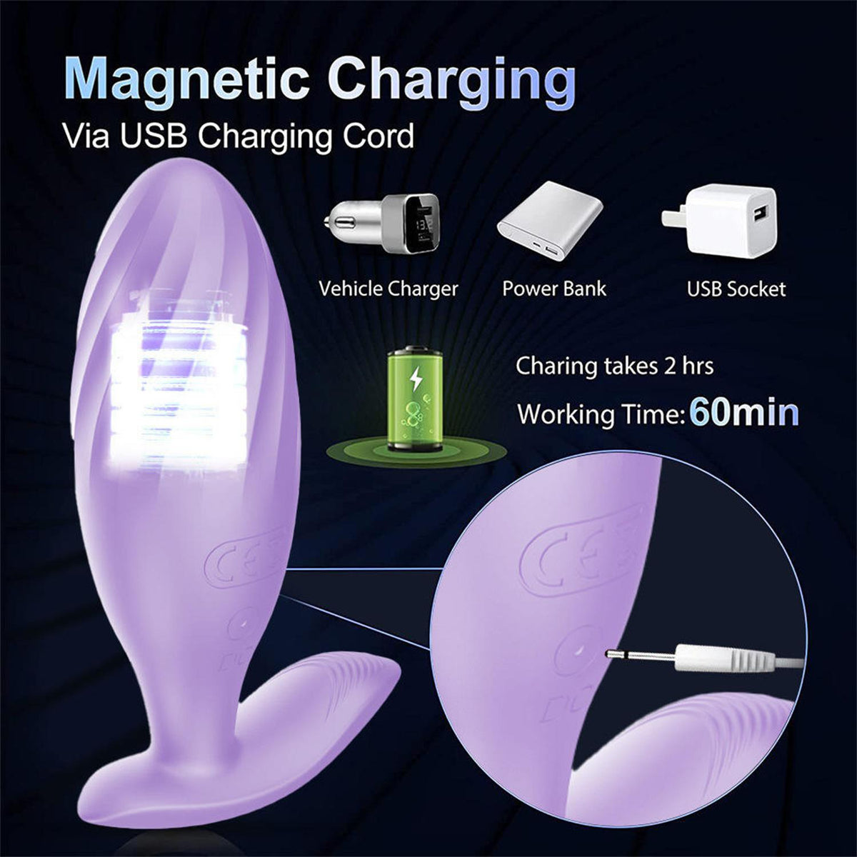 Uzaktan Kumandalı Modern Vibrator Pembe