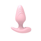 Uzaktan Kumandalı Şarjlı Titreşimli Anal Plug Siyah 10 cm