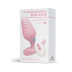 Uzaktan Kumandalı Şarjlı Titreşimli Anal Plug Siyah 10 cm