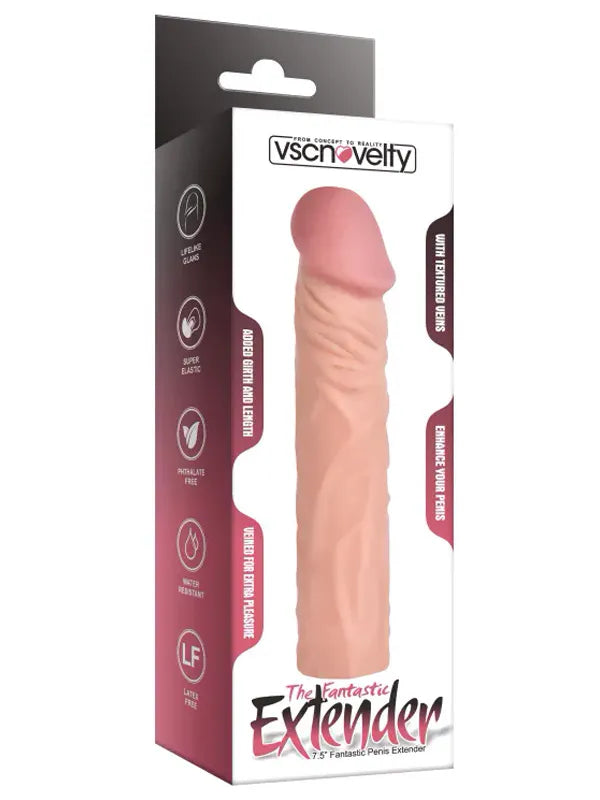 Gerçekçi Penis Kılıfı 19 cm