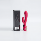 Pembe Tilki LCD Ekranlı 2’si 1 Arada Rabbit Vibratör